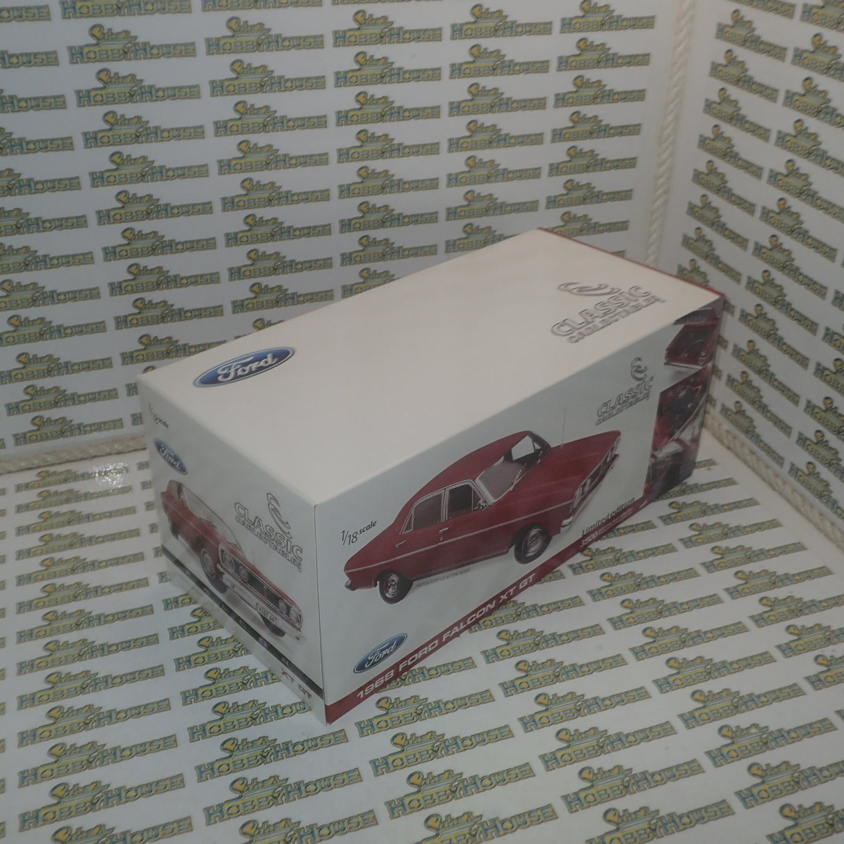 Classic Carlectables 18074 - 1/18 Scale Ford XT Falcon GT Candy Apple Red Die-Cast Model