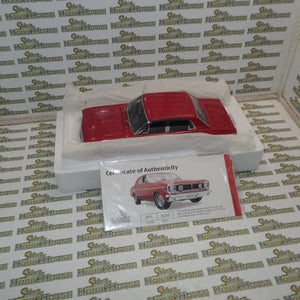 Classic Carlectables 18074 - 1/18 Scale Ford XT Falcon GT Candy Apple Red Die-Cast Model