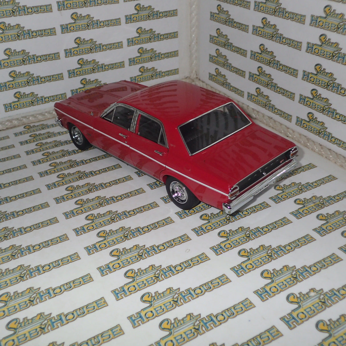 Classic Carlectables 18074 - 1/18 Scale Ford XT Falcon GT Candy Apple Red Die-Cast Model