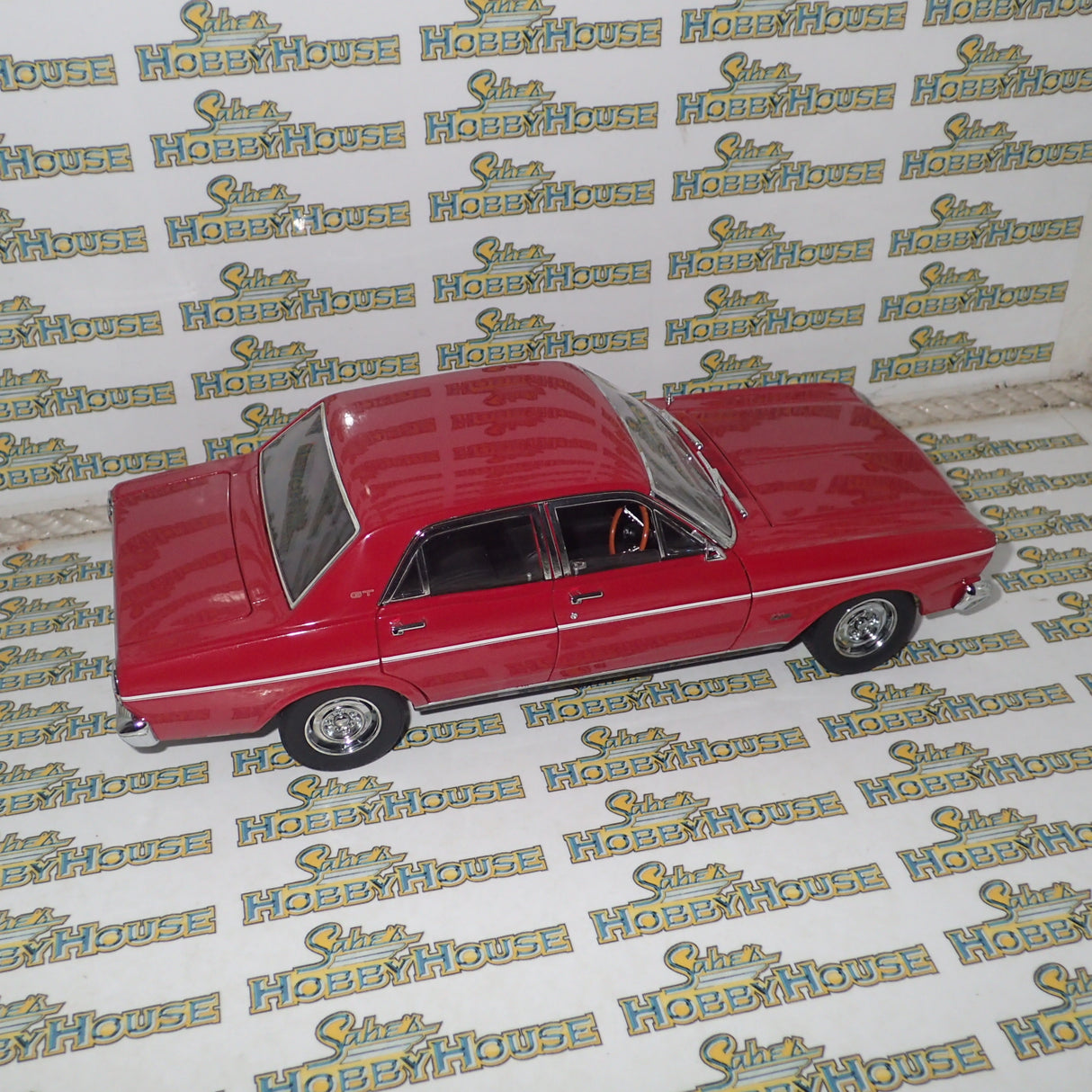 Classic Carlectables 18074 - 1/18 Scale Ford XT Falcon GT Candy Apple Red Die-Cast Model