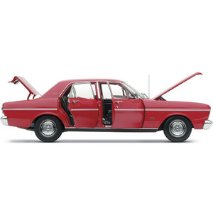 Classic Carlectables 18074 - 1/18 Scale Ford XT Falcon GT Candy Apple Red Die-Cast Model