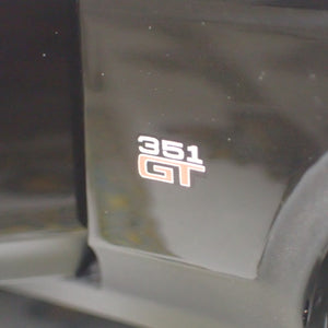 Classic Carlectables 18222 - 1/18 Ford XA Falcon RPO83 Coupe Onyx Black Die-Cast Car