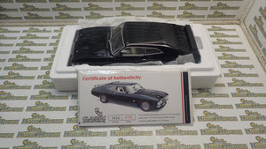 Classic Carlectables 18222 - 1/18 Ford XA Falcon RPO83 Coupe Onyx Black Die-Cast Car