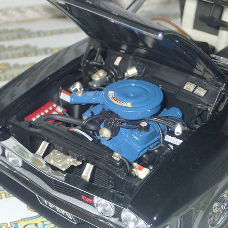 Classic Carlectables 18222 - 1/18 Ford XA Falcon RPO83 Coupe Onyx Black Die-Cast Car