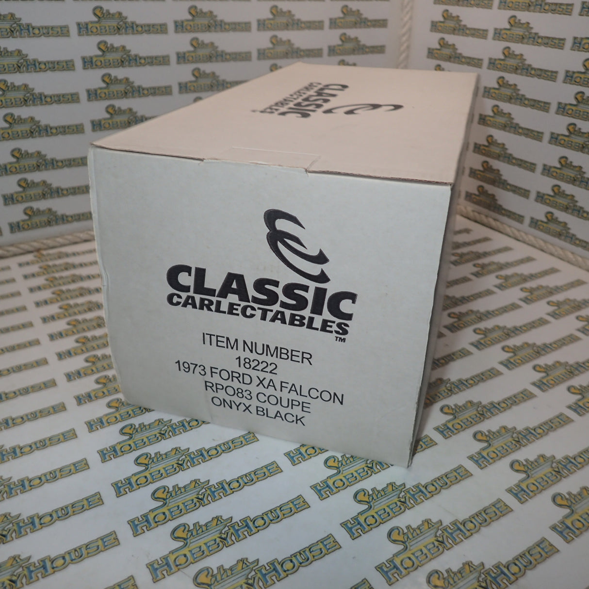 Classic Carlectables 18222 - 1/18 Ford XA Falcon RPO83 Coupe Onyx Black Die-Cast Car