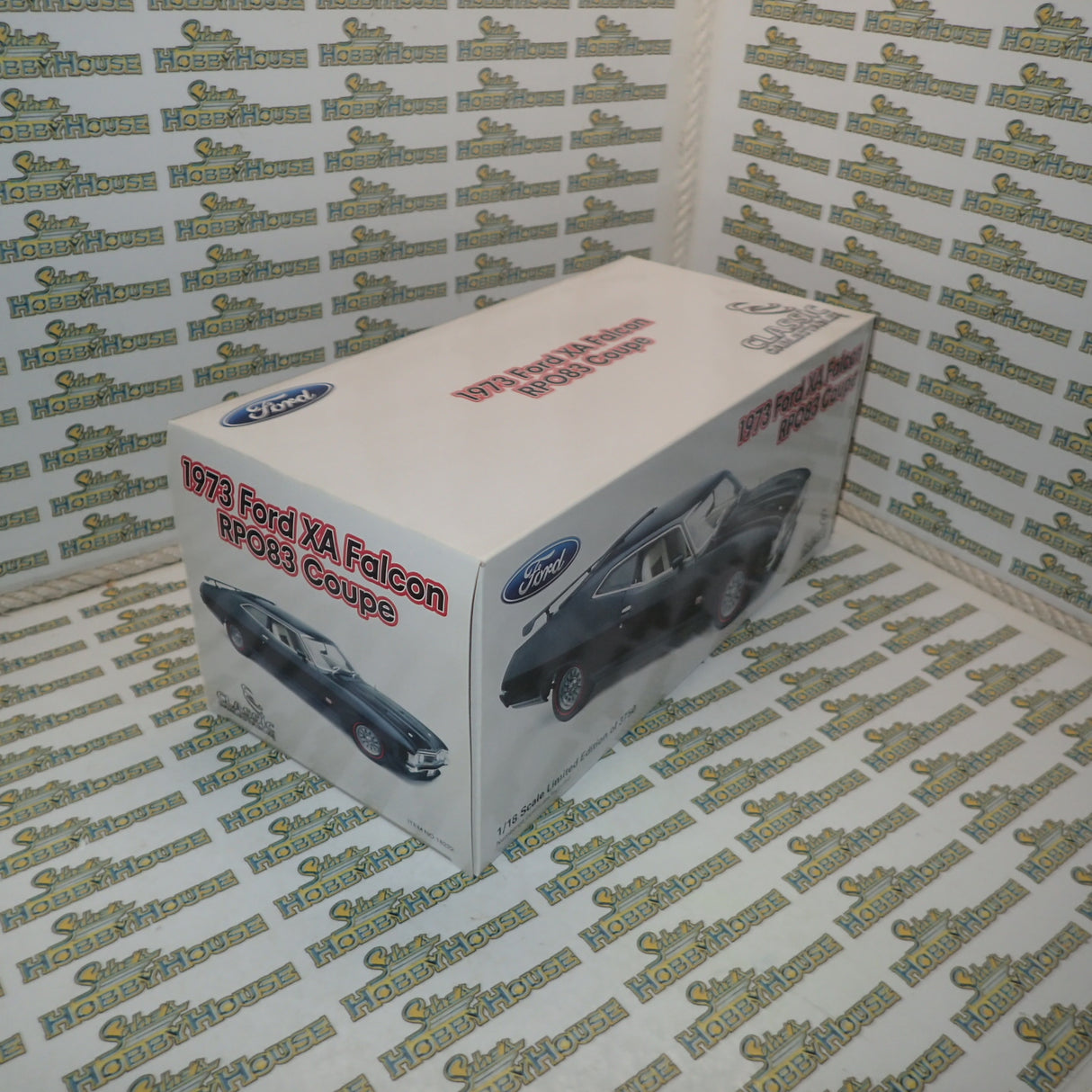 Classic Carlectables 18222 - 1/18 Ford XA Falcon RPO83 Coupe Onyx Black Die-Cast Car