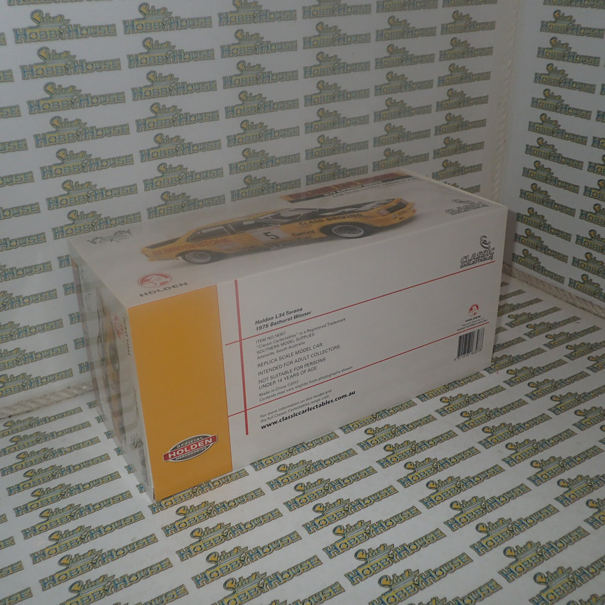Classic Carlectables 18307 - 1/18 Scale Holden L34 Torana 1975 Bathurst Winner