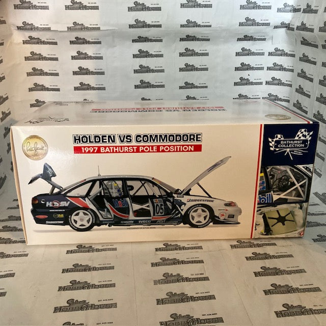 Classic Carlectables 18313 - 1/18 Scale HRT Peter Brock Mark Skaife VS Commodore 1997 Bathurst Pole Position