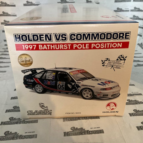 Classic Carlectables 18313 - 1/18 Scale HRT Peter Brock Mark Skaife VS Commodore 1997 Bathurst Pole Position