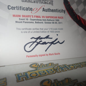 Classic Carlectables 18490 - 1/18 Scale - Mark Skaifes Final V8 Supercar Race 2011 Team Vodafone Holden VE Commodore Diecast Scale Model Replica