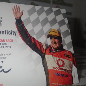 Classic Carlectables 18490 - 1/18 Scale - Mark Skaifes Final V8 Supercar Race 2011 Team Vodafone Holden VE Commodore Diecast Scale Model Replica
