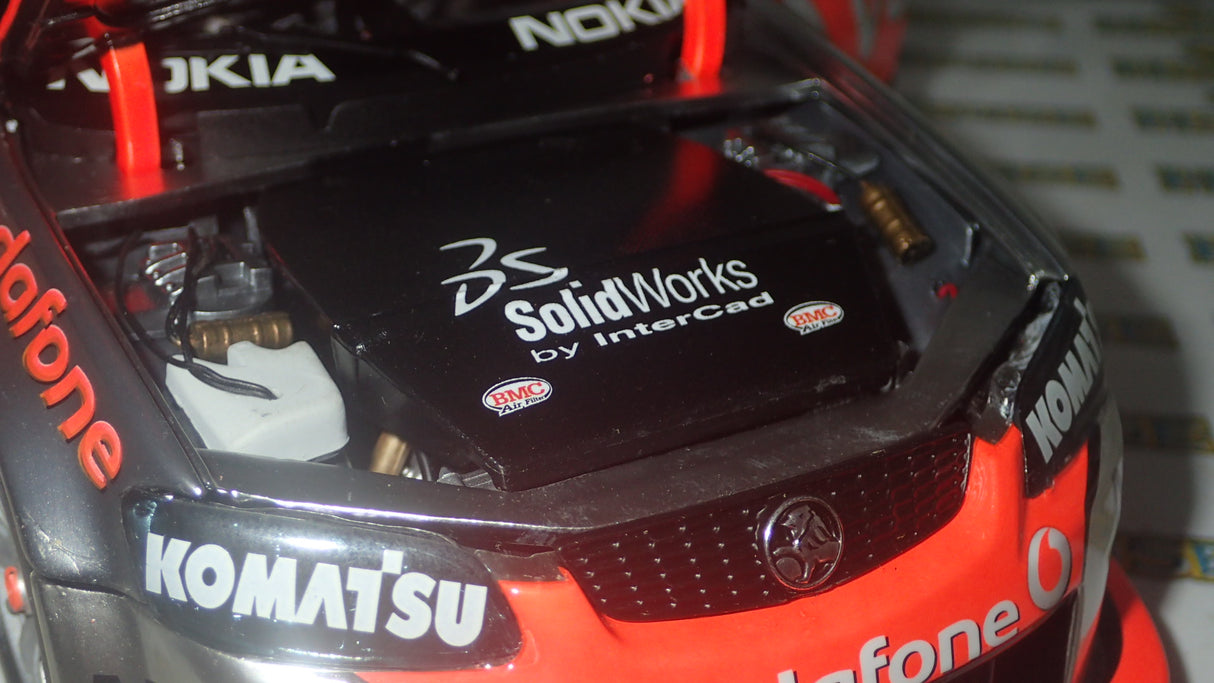 Classic Carlectables 18494 - 1/18 Scale Holden VE Series II Commodore Jamie Whinchup 2011 Championship Winner Team Vodafone #88 Diecast Model Replica