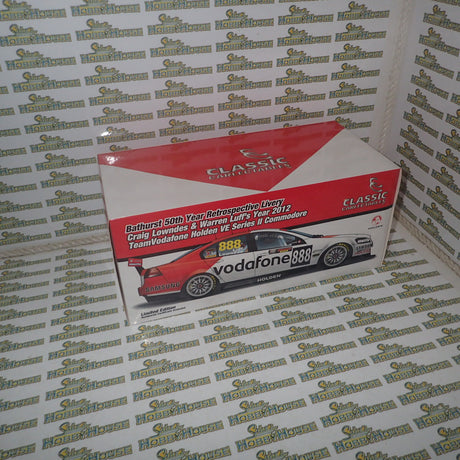 Classic Carlectables 18513 - 1/18 Scale Holden VE Commodore 2012 TeamVodafone Lowndes/Luff Bathurst 50th Retrospective