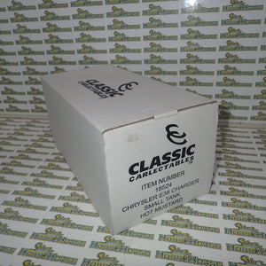 Classic Carlectables 18524 - 1:18 Chrysler VH Valiant E38 R/T Charger Hot Mustard "Small Tank" Die-cast Replica