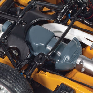 Classic Carlectables 18524 - 1:18 Chrysler VH Valiant E38 R/T Charger Hot Mustard "Small Tank" Die-cast Replica