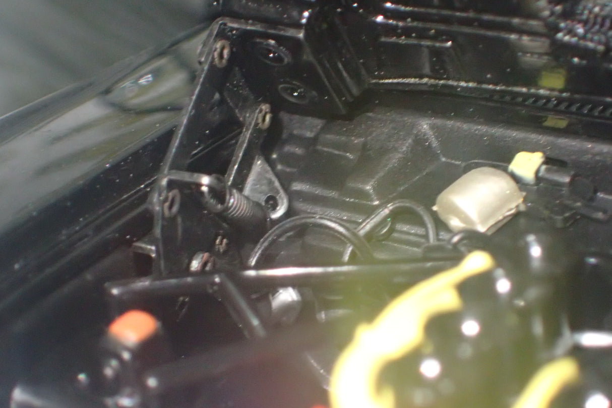 CLASSIC CARLECTABLES 18529 - 1:18 SCALE FORD GT-HO SUPER FALCON GLOSS BLACK DIECAST REPLICA