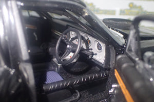 CLASSIC CARLECTABLES 18529 - 1:18 SCALE FORD GT-HO SUPER FALCON GLOSS BLACK DIECAST REPLICA