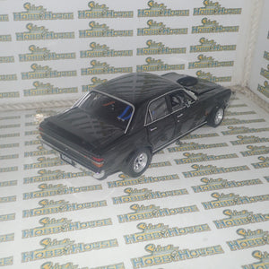 CLASSIC CARLECTABLES 18529 - 1:18 SCALE FORD GT-HO SUPER FALCON GLOSS BLACK DIECAST REPLICA