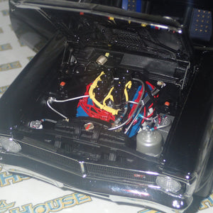 CLASSIC CARLECTABLES 18529 - 1:18 SCALE FORD GT-HO SUPER FALCON GLOSS BLACK DIECAST REPLICA