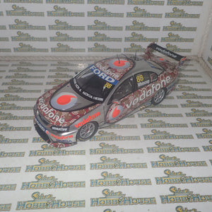 Classic Carlectables 18588 - 1:18 Jamie Whincup's 2008 Red Dust Darwin Livery Team Vodefone Ford BF Falcon