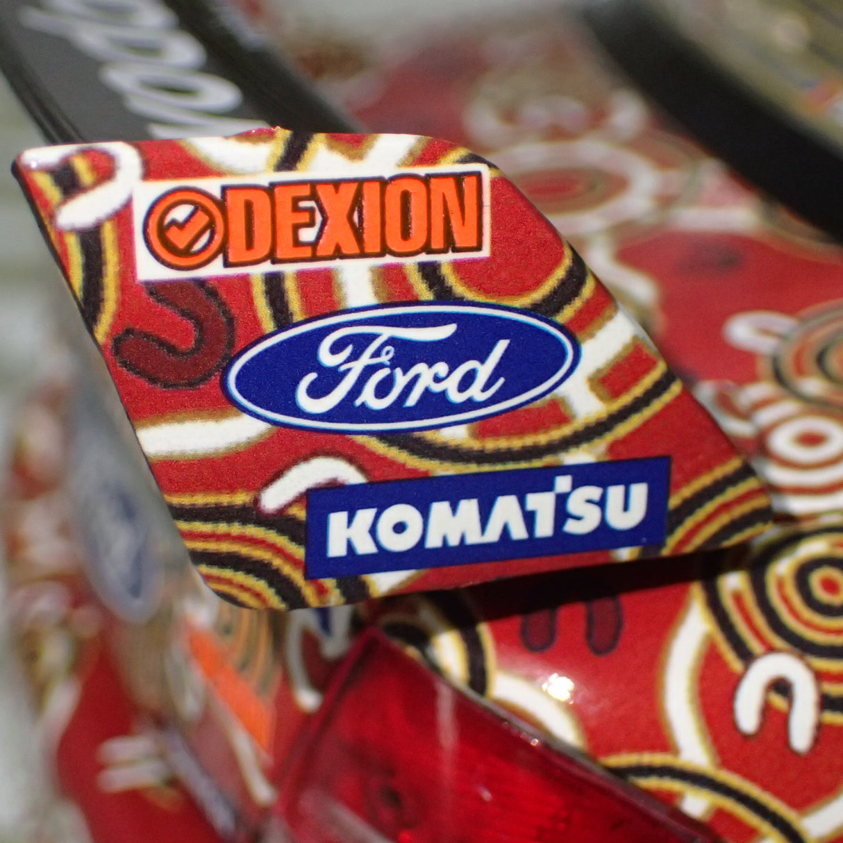 Classic Carlectables 18588 - 1:18 Jamie Whincup's 2008 Red Dust Darwin Livery Team Vodefone Ford BF Falcon