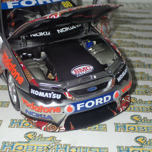 Classic Carlectables 18588 - 1:18 Jamie Whincup's 2008 Red Dust Darwin Livery Team Vodefone Ford BF Falcon