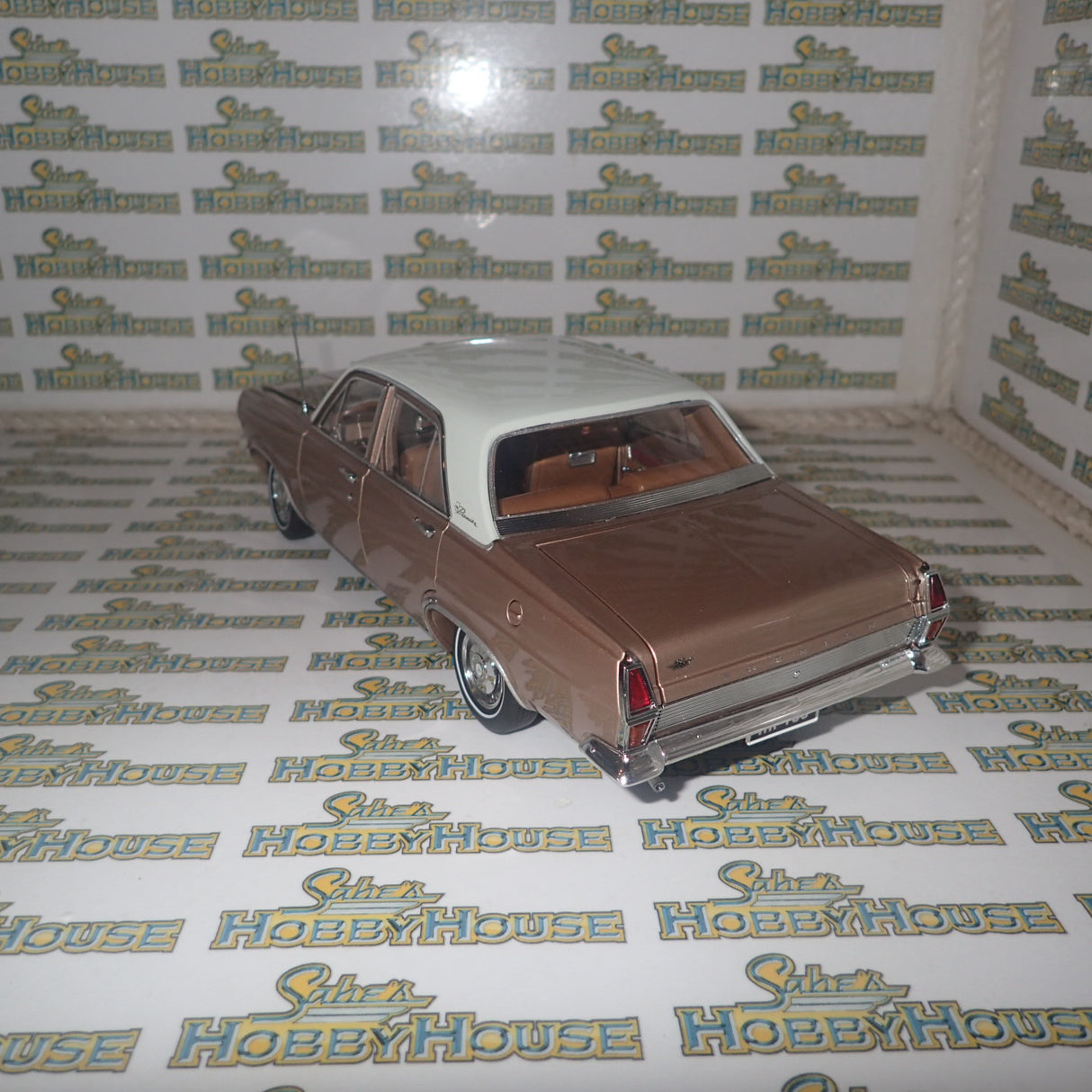 Classic Carlectables - 1/18 Scale - 18605 Holden HR Premier in Landale Gold Metallic Diecast Scale Model Replica