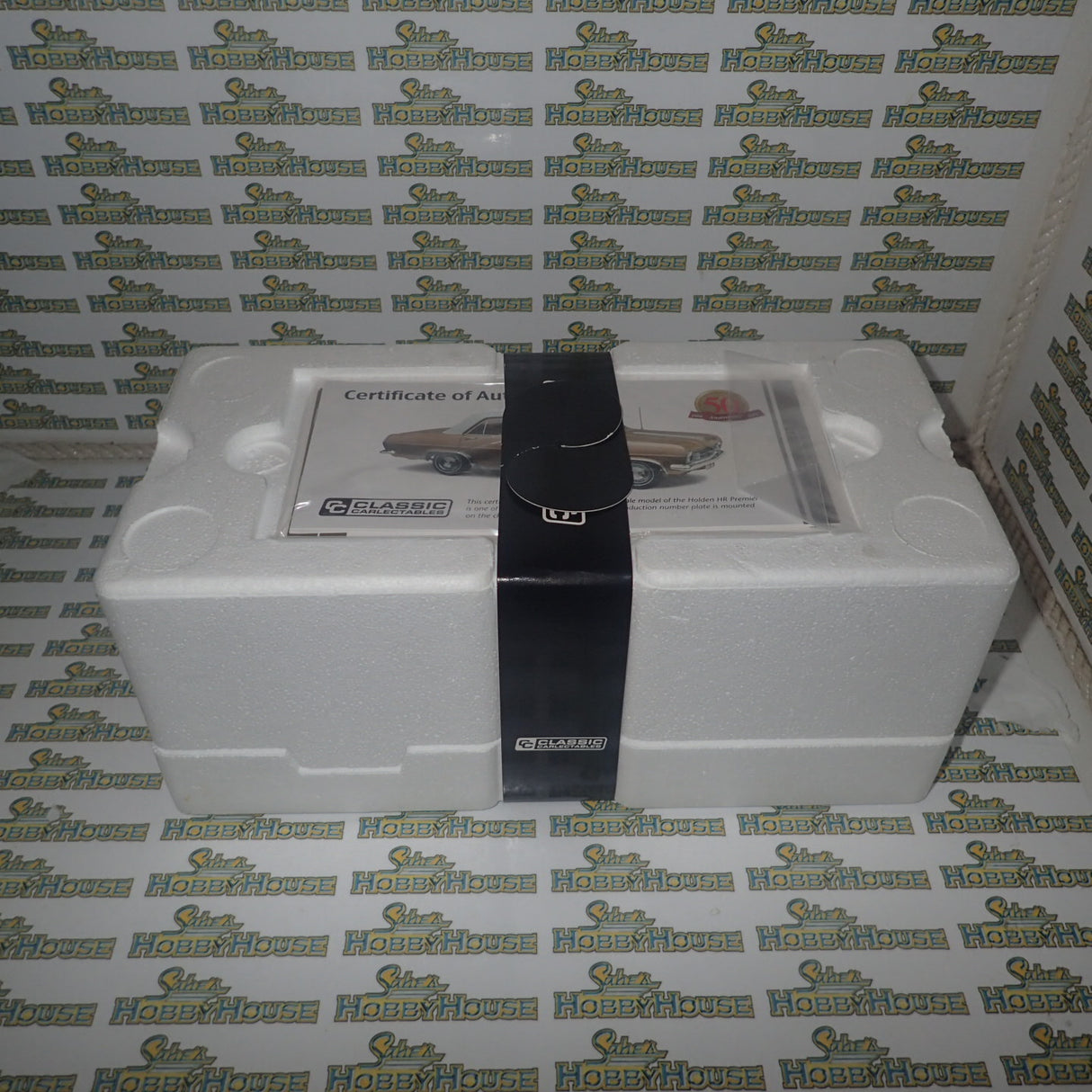 Classic Carlectables - 1/18 Scale - 18605 Holden HR Premier in Landale Gold Metallic Diecast Scale Model Replica