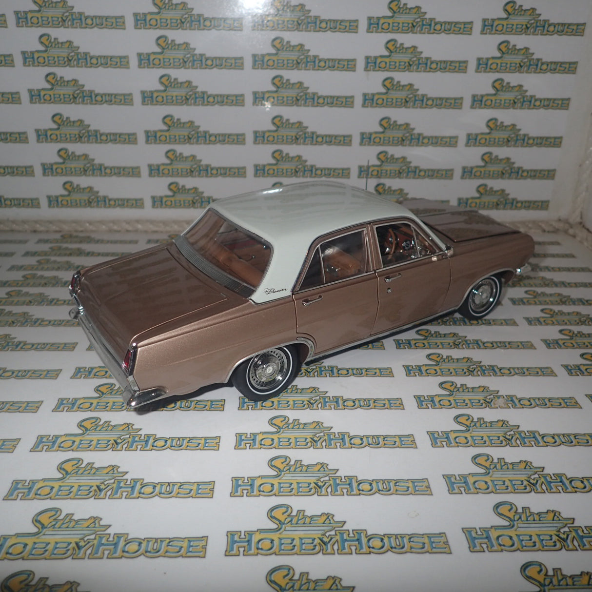 Classic Carlectables - 1/18 Scale - 18605 Holden HR Premier in Landale Gold Metallic Diecast Scale Model Replica
