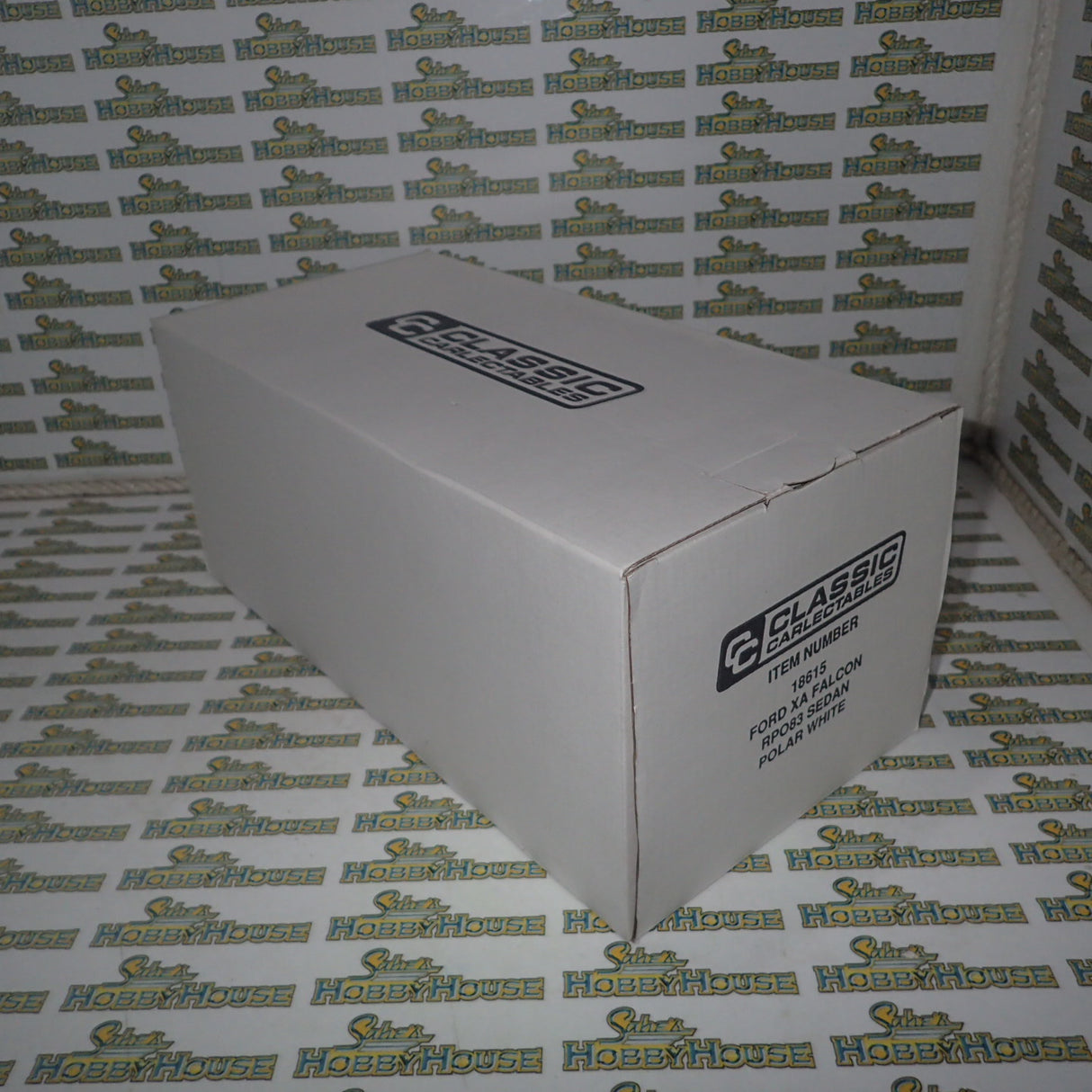 Classic Carlectables 18615 - 1/18 Scale Ford XA Falcon RPO83 Sedan Polar White Diecast Model Replica