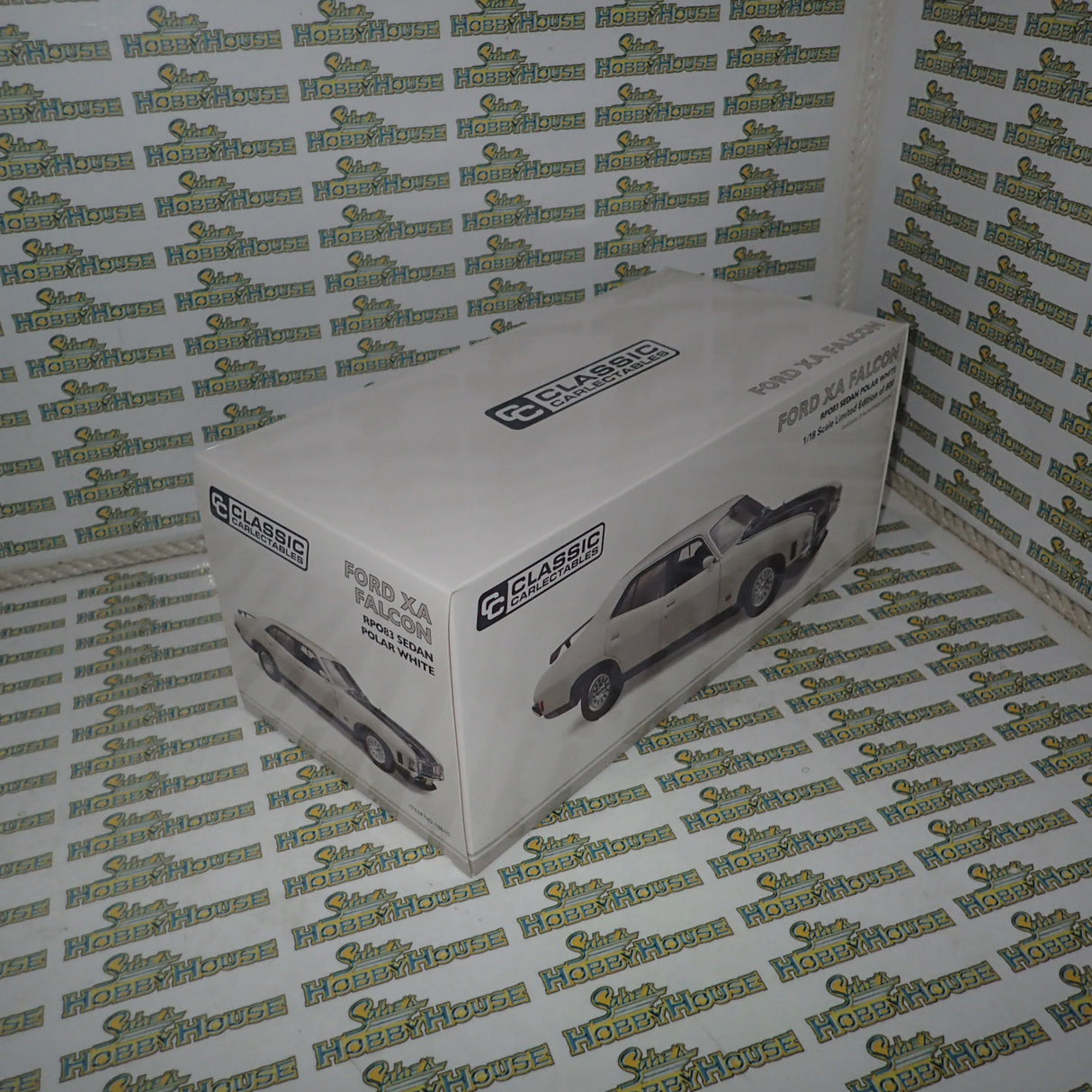 Classic Carlectables 18615 - 1/18 Scale Ford XA Falcon RPO83 Sedan Polar White Diecast Model Replica