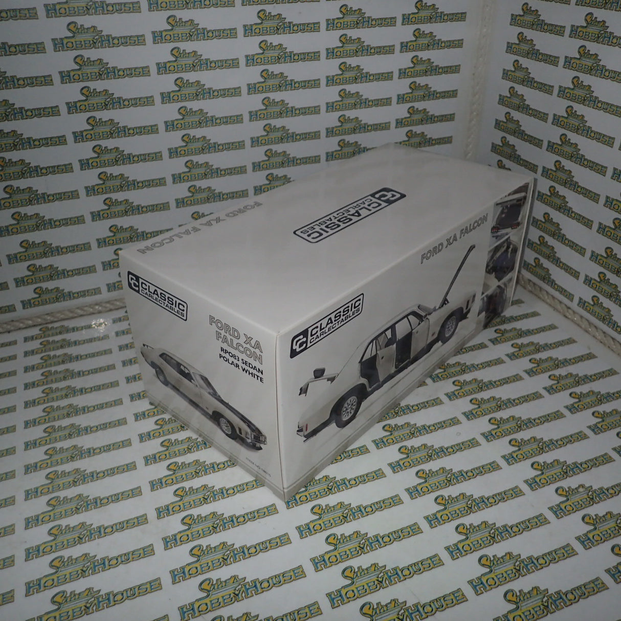 Classic Carlectables 18615 - 1/18 Scale Ford XA Falcon RPO83 Sedan Polar White Diecast Model Replica