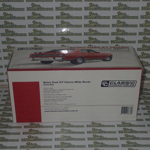 Classic Carlectables 18636 - 1/18 Scale - Retro Ford XY Falcon GT-HO Phase III 'Wide Boots' Diecast Model Replica