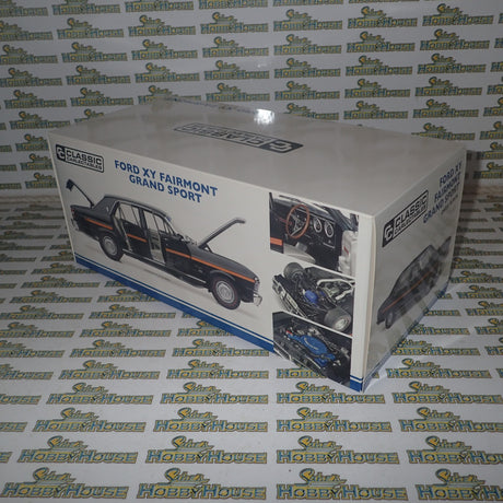 Classic Carlectables 18655 – 1/18 Scale Ford XY Fairmont Grand Sport in Onyx Black Diecast Model Replica