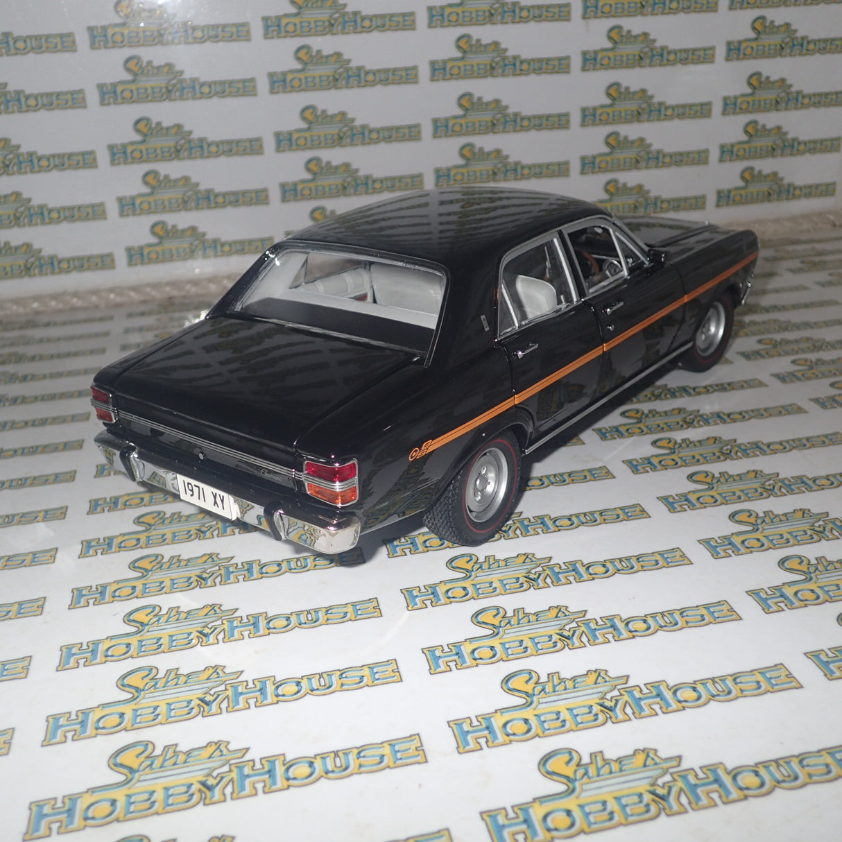 Classic Carlectables 18655 – 1/18 Scale Ford XY Fairmont Grand Sport in Onyx Black Diecast Model Replica
