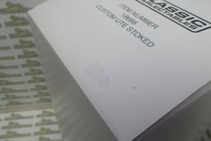 Classic Carlectables 18666 - 1/18 Scale Custom Ute "STOKED" Diecast Scale Model Replica