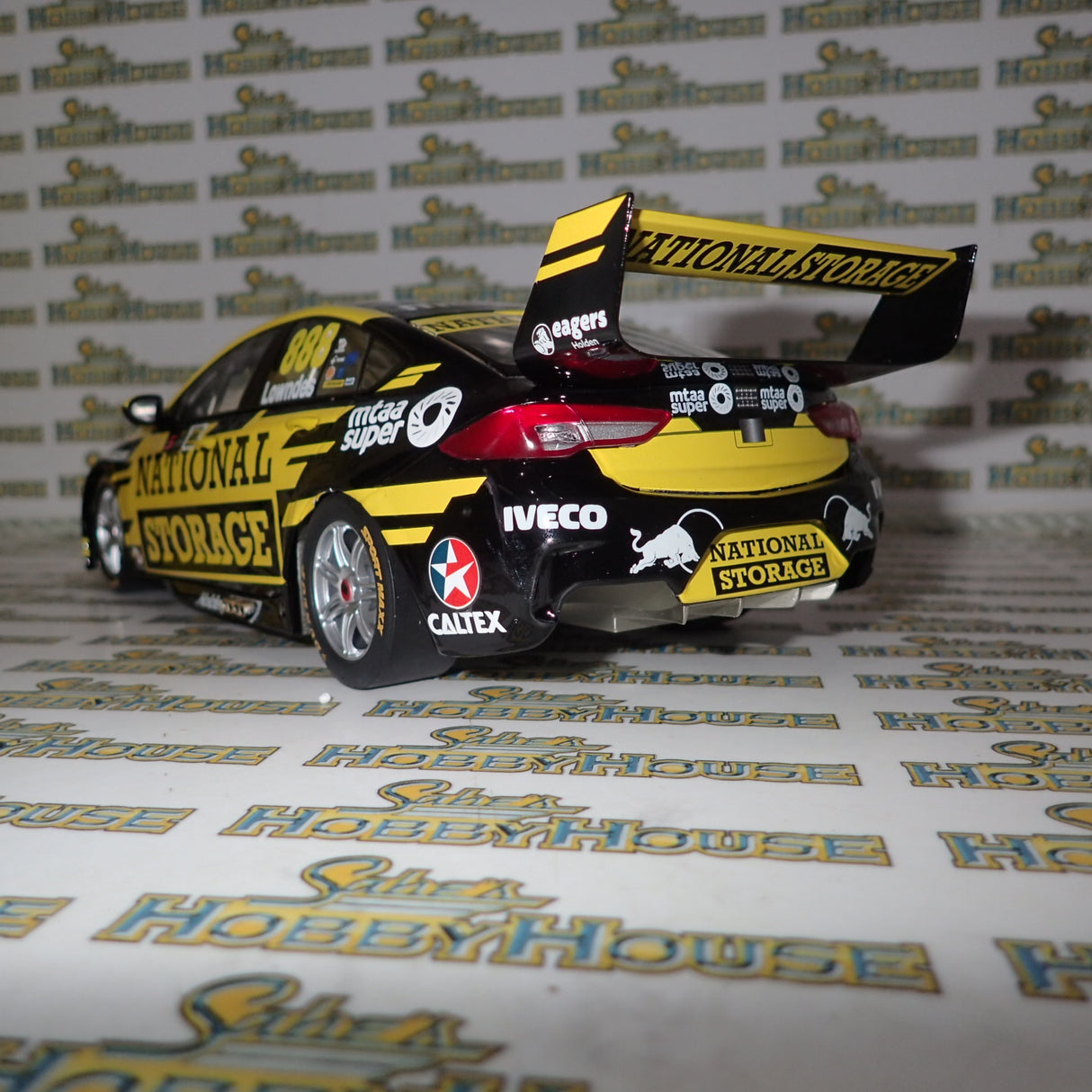 Classic Carlectables 18684 - 1/18 Scale Holden ZB Commodore #888 Craig Lowndes 2018 National Storage Auckland Supersprint Livery Diecast Scale Model Replica