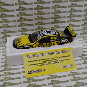 Classic Carlectables 18684 - 1/18 Scale Holden ZB Commodore #888 Craig Lowndes 2018 National Storage Auckland Supersprint Livery Diecast Scale Model Replica