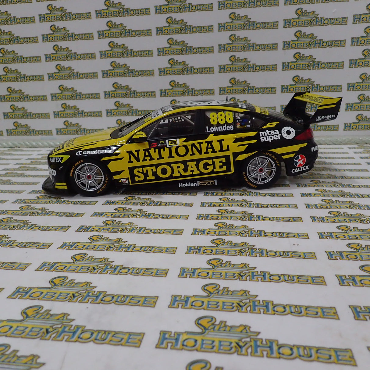 Classic Carlectables 18684 - 1/18 Scale Holden ZB Commodore #888 Craig Lowndes 2018 National Storage Auckland Supersprint Livery Diecast Scale Model Replica