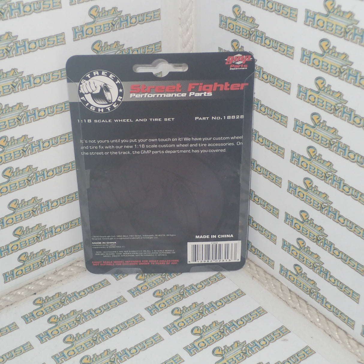 GMP 18828 – 1/18 Scale – Street Fighter Performance Wheel and Tire Set