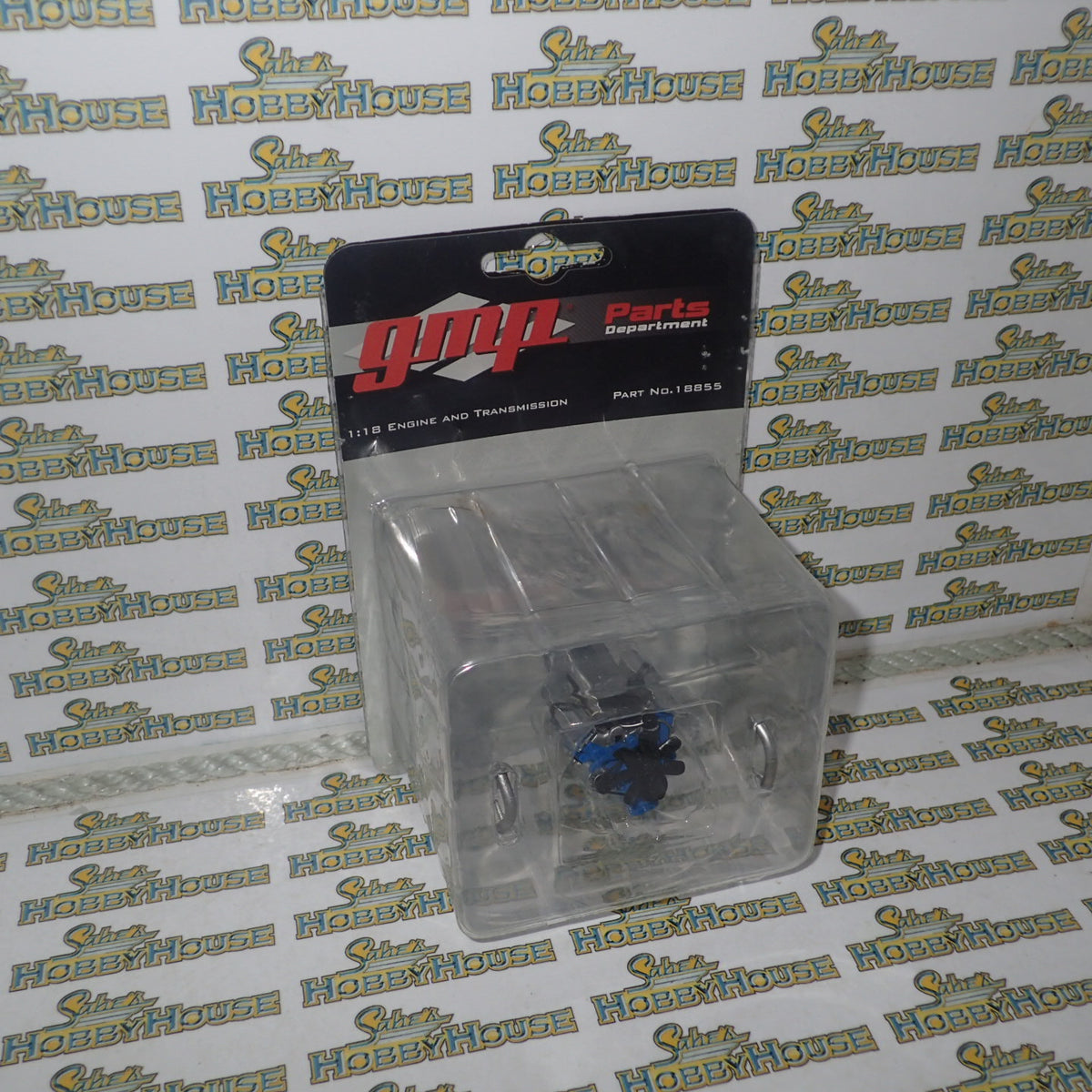 GMP 18855 - 1/18 Hubert Platt Georgia Shaker 1967 Ford Fairlane 427R Engine and Transmission Replica Model