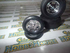 GMP 18886 - 1/18 Scale Malco Gasser Tyre & Wheel Set