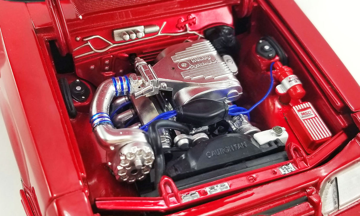 GMP 18955 1/18 Scale - 1990 FORD MUSTANG LX STREET FIGHTER Metallic Red