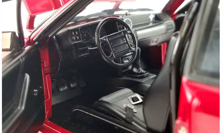 GMP 18955 1/18 Scale - 1990 FORD MUSTANG LX STREET FIGHTER Metallic Red