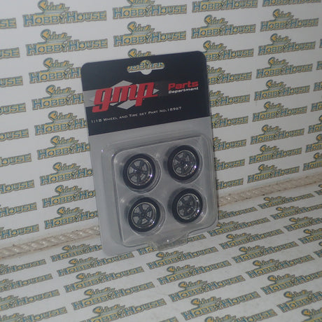GMP 18967 – 1/18 Scale STREET FIGHTER BILLET WHEEL AND TIRE SET