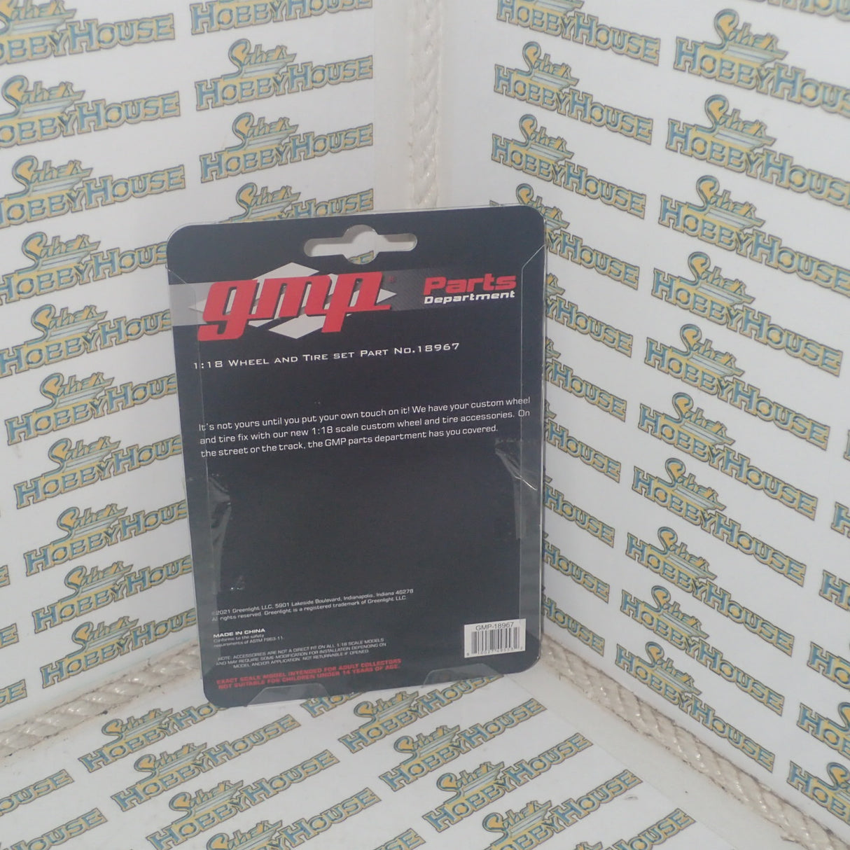 GMP 18967 – 1/18 Scale STREET FIGHTER BILLET WHEEL AND TIRE SET