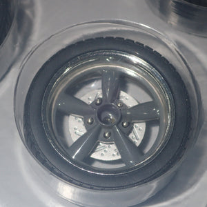 GMP 18967 – 1/18 Scale STREET FIGHTER BILLET WHEEL AND TIRE SET