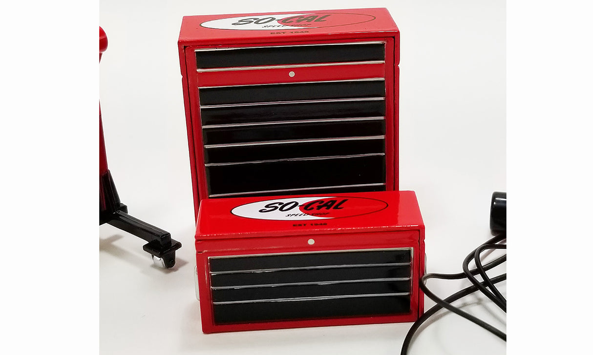 GMP 18996 - 1/18 Scale SHOP TOOL SET # 1 SO-CAL SPEED SHOP ACME EXCLUSIVE