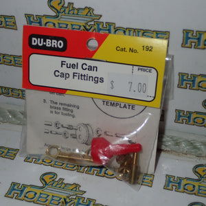 Dubro 192 - Fuel Can Cap Fittings