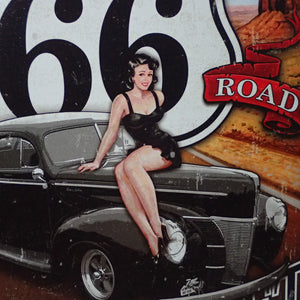 Tin Sign 1957 - America's Mother Road Route 66